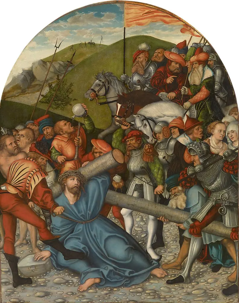 Christ carrying the Cross