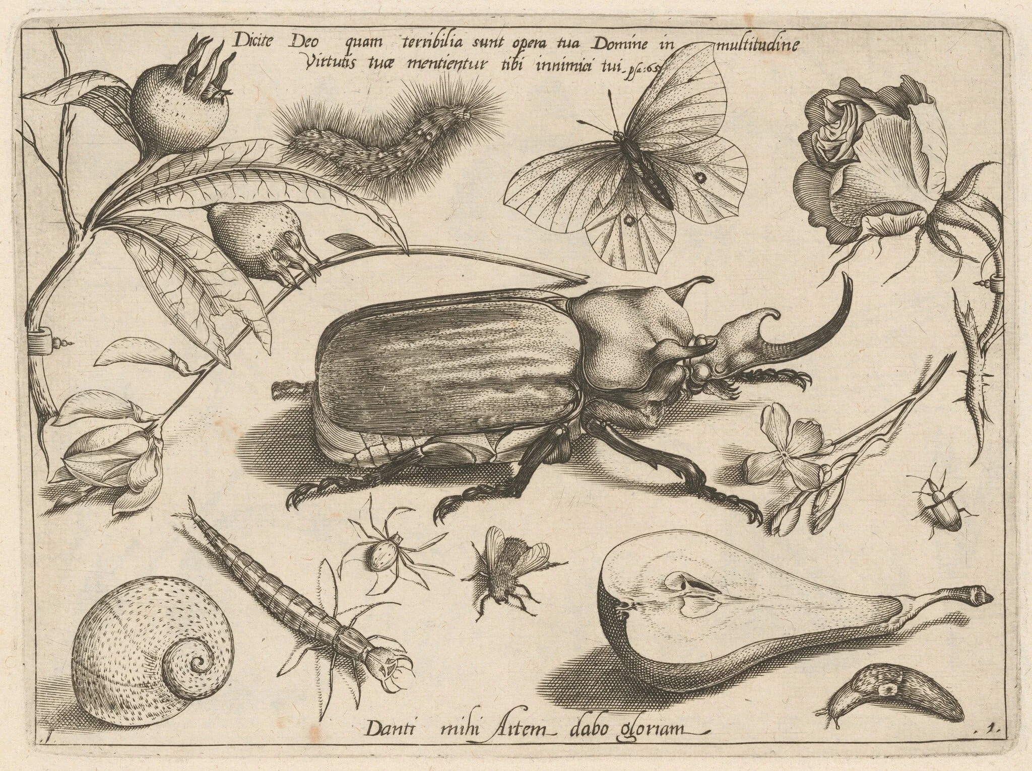 Part 1, Plate 1, from the series Archetypa studiaque (Archetypes and Studies)