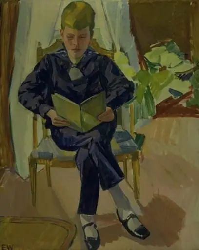Portrait of Bent von Müllen as a Boy