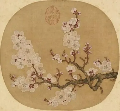 Apricot Blossoms Sketched from Life