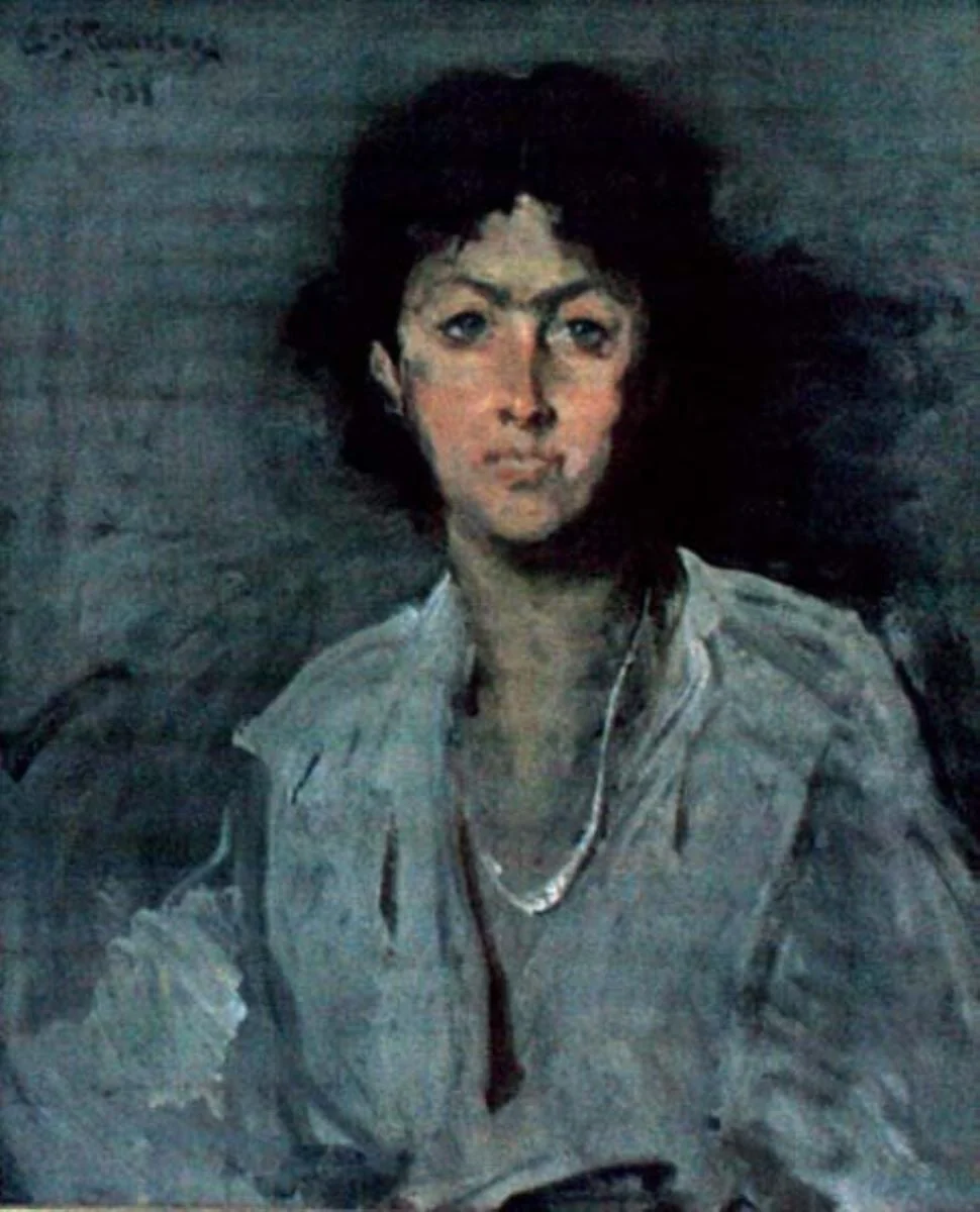 Arhitecta Henriette Delavrancea Gibory, by Eustațiu Stoenescu, unspecified, 1938