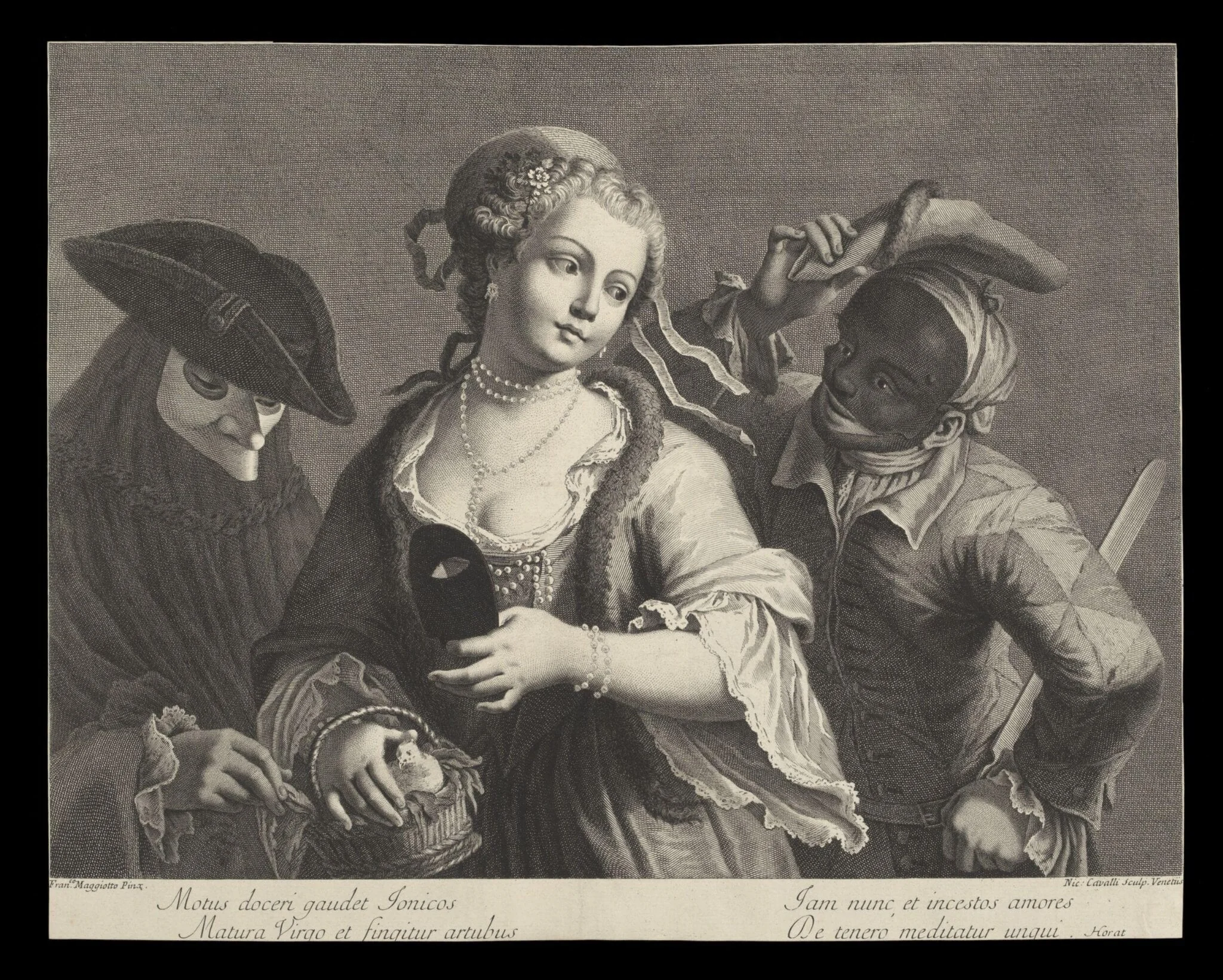 H Beard Print Collection, by Francisco Maggiotto, 1750