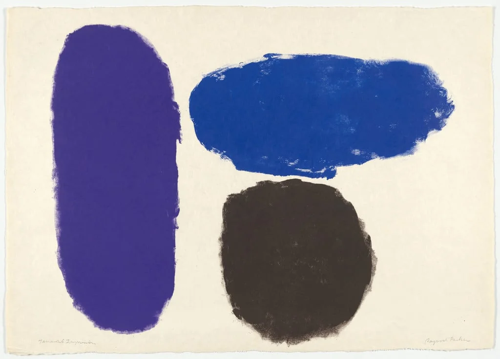 Untitled, by Raymond Parker, ink, 1961