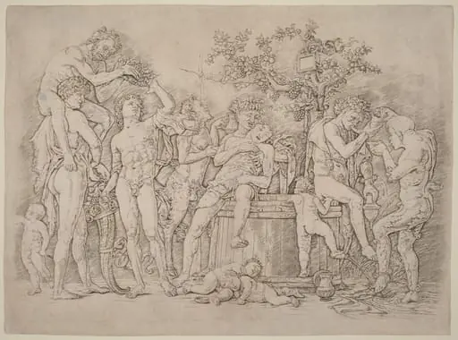 Bacchanal with a Wine Vat