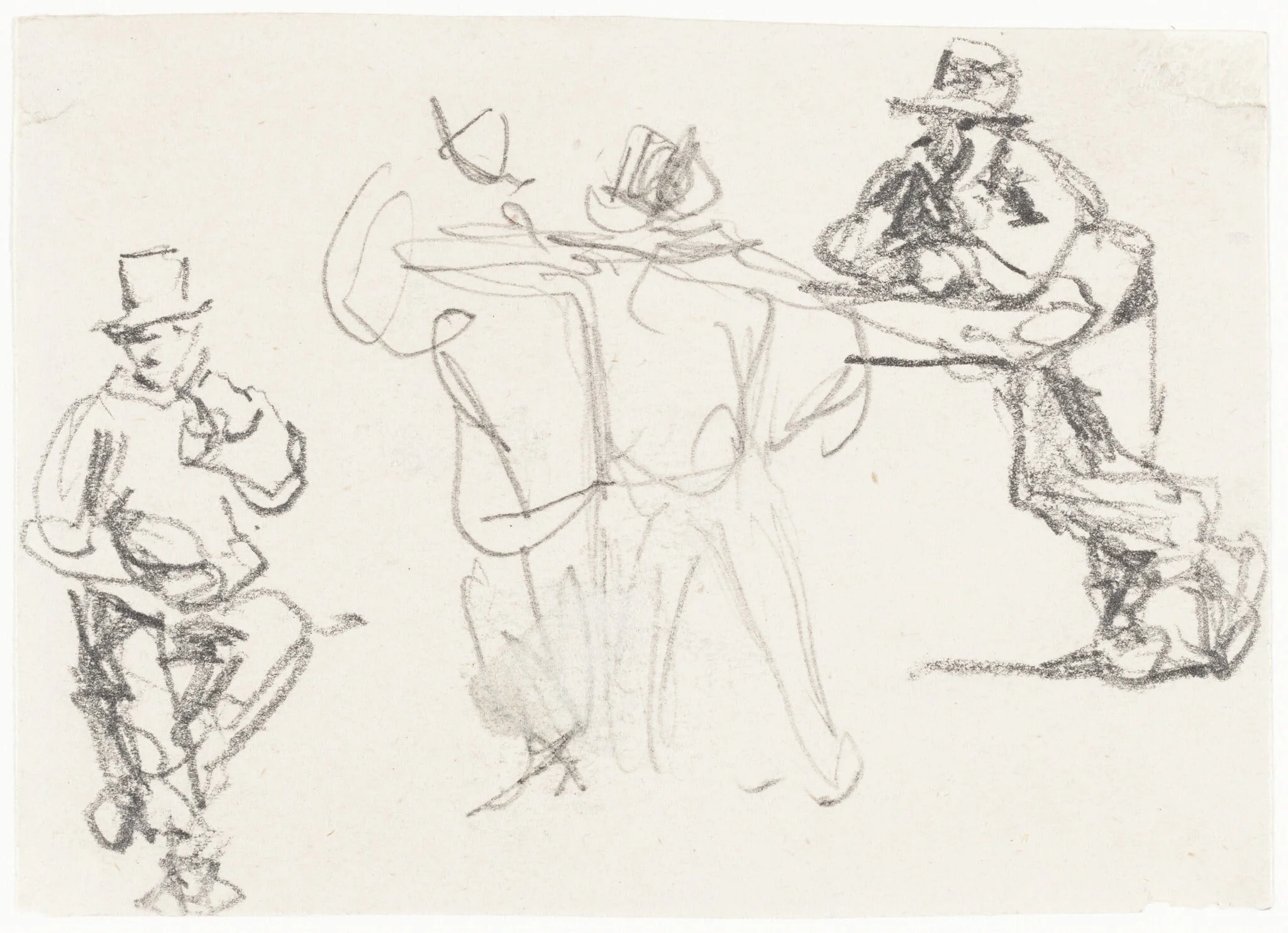 Studies of a Male Figure