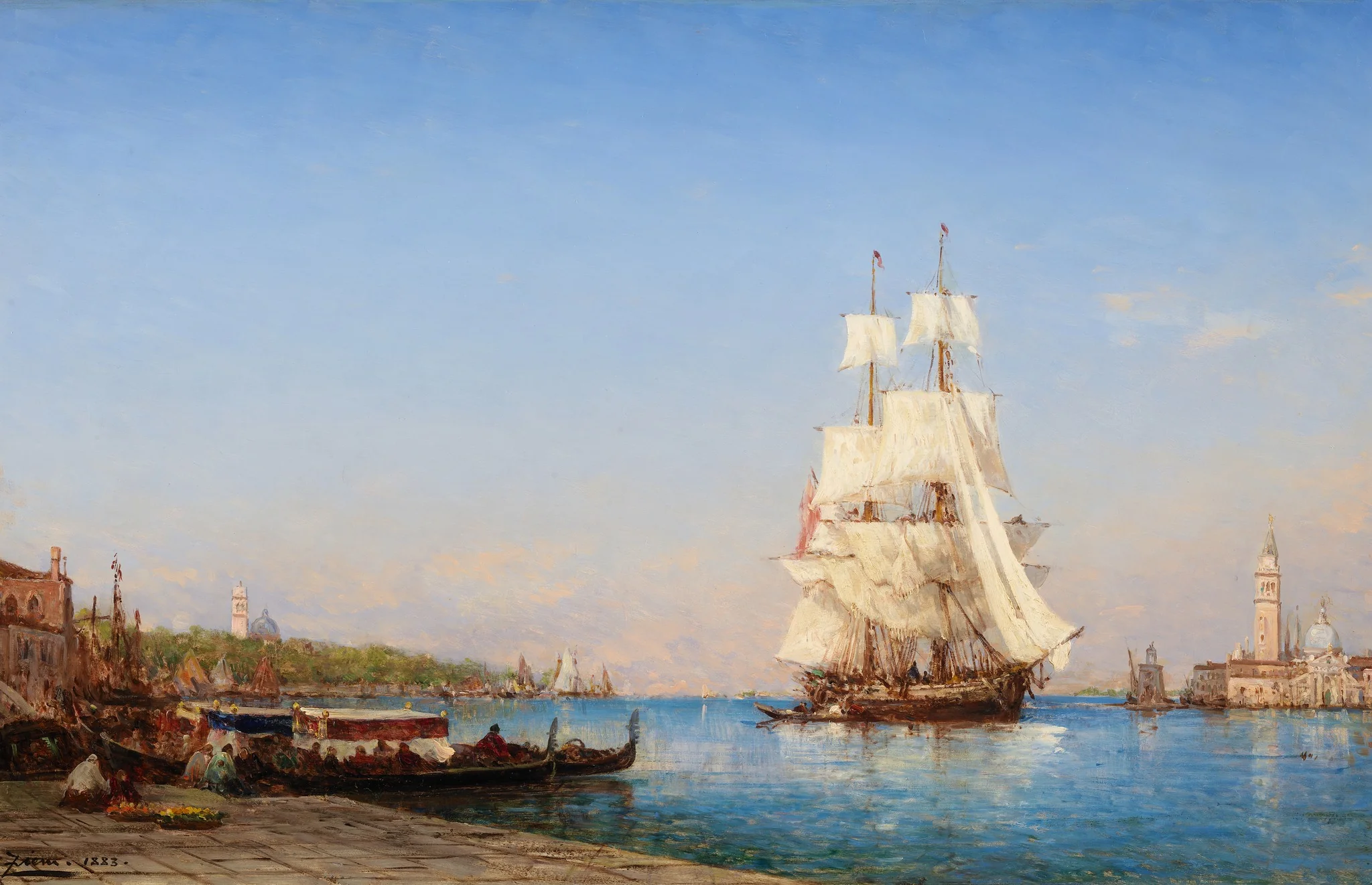 Venice: a Sailing Ship