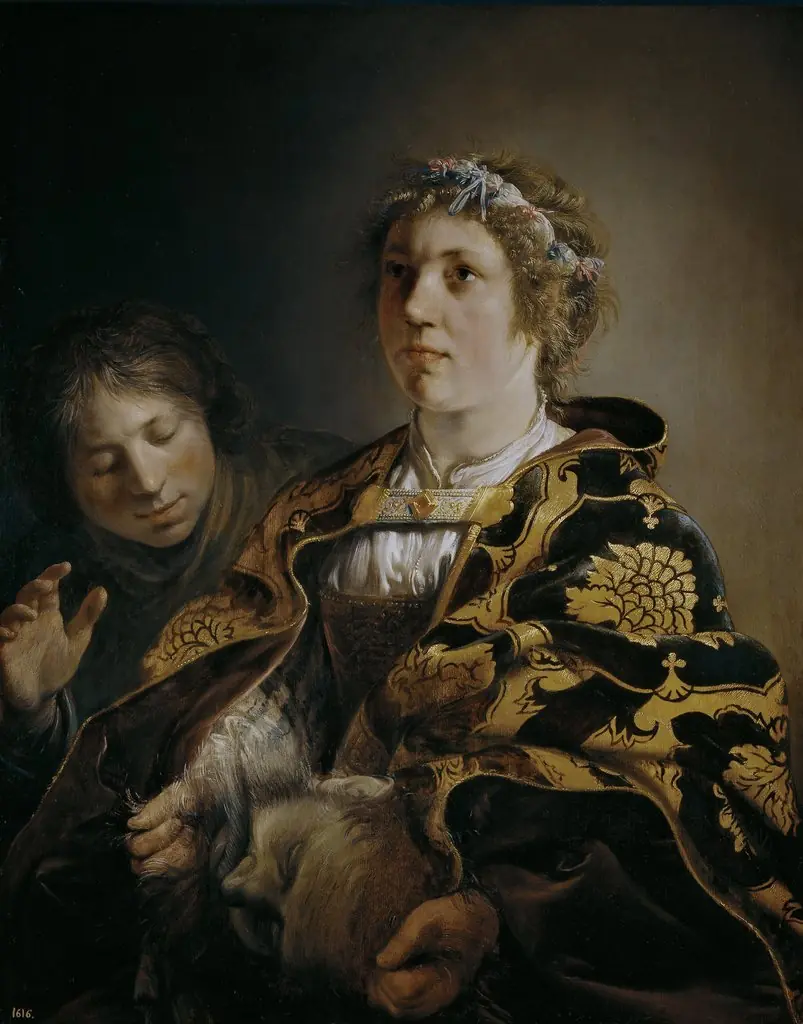 Judith offering the Head of Holofernes