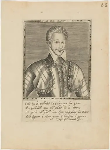 Henry III, King of France, When Duc d'Anjou