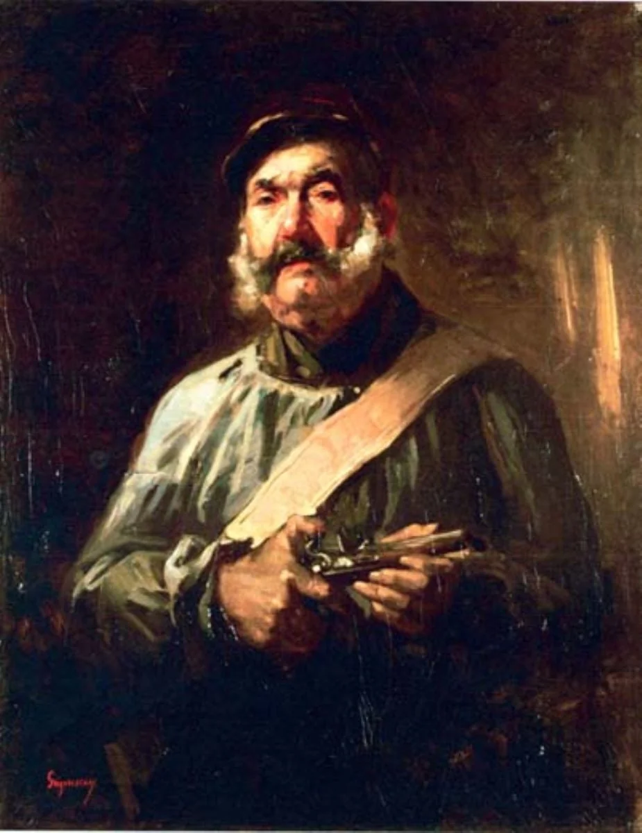 Paznicul de la Chailly, by Nicolae Grigorescu, unspecified, 1867