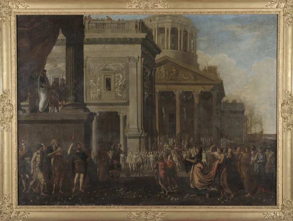 Agrippina with the ashes of Germanicus