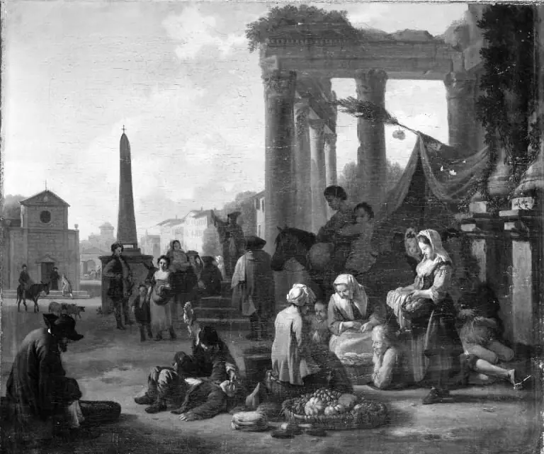 Market Place in Rome