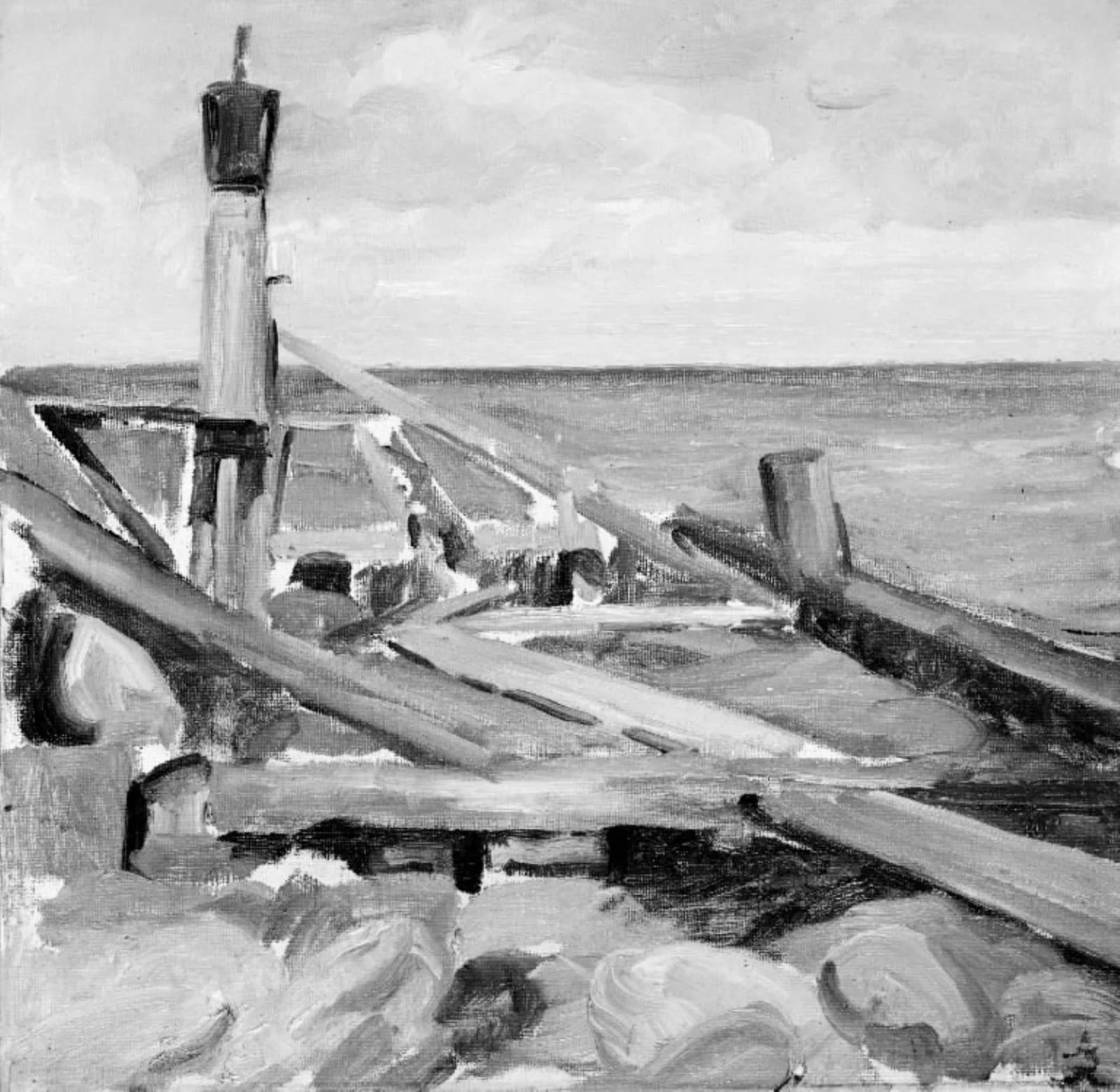 Mole. Dragør, by Unknown, 1893