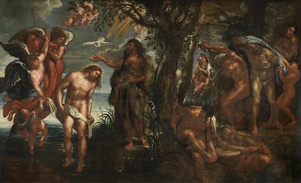 The baptism of Christ
