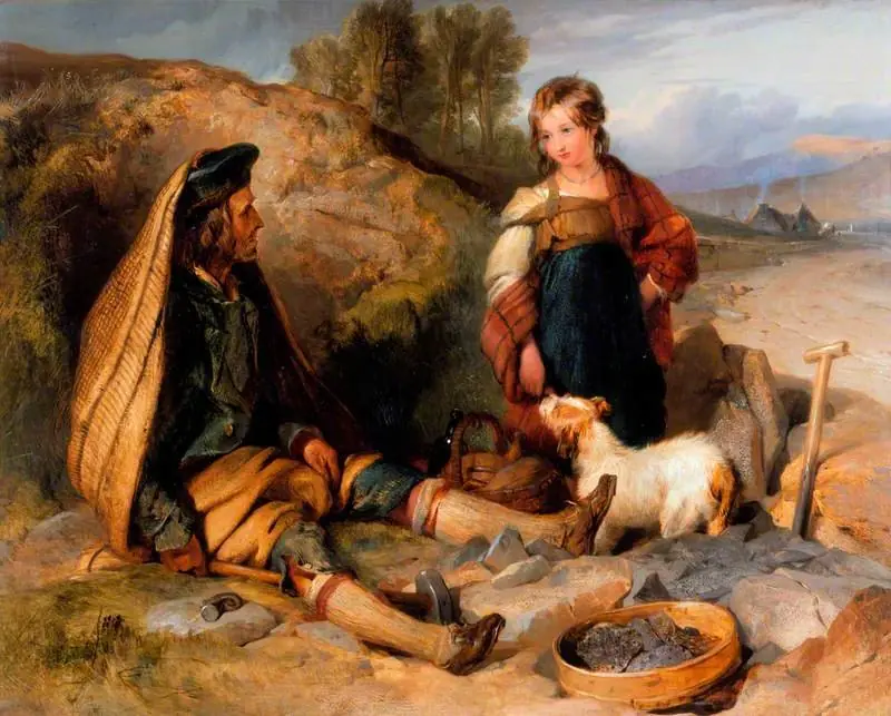 The Stone Breaker and His Daughter