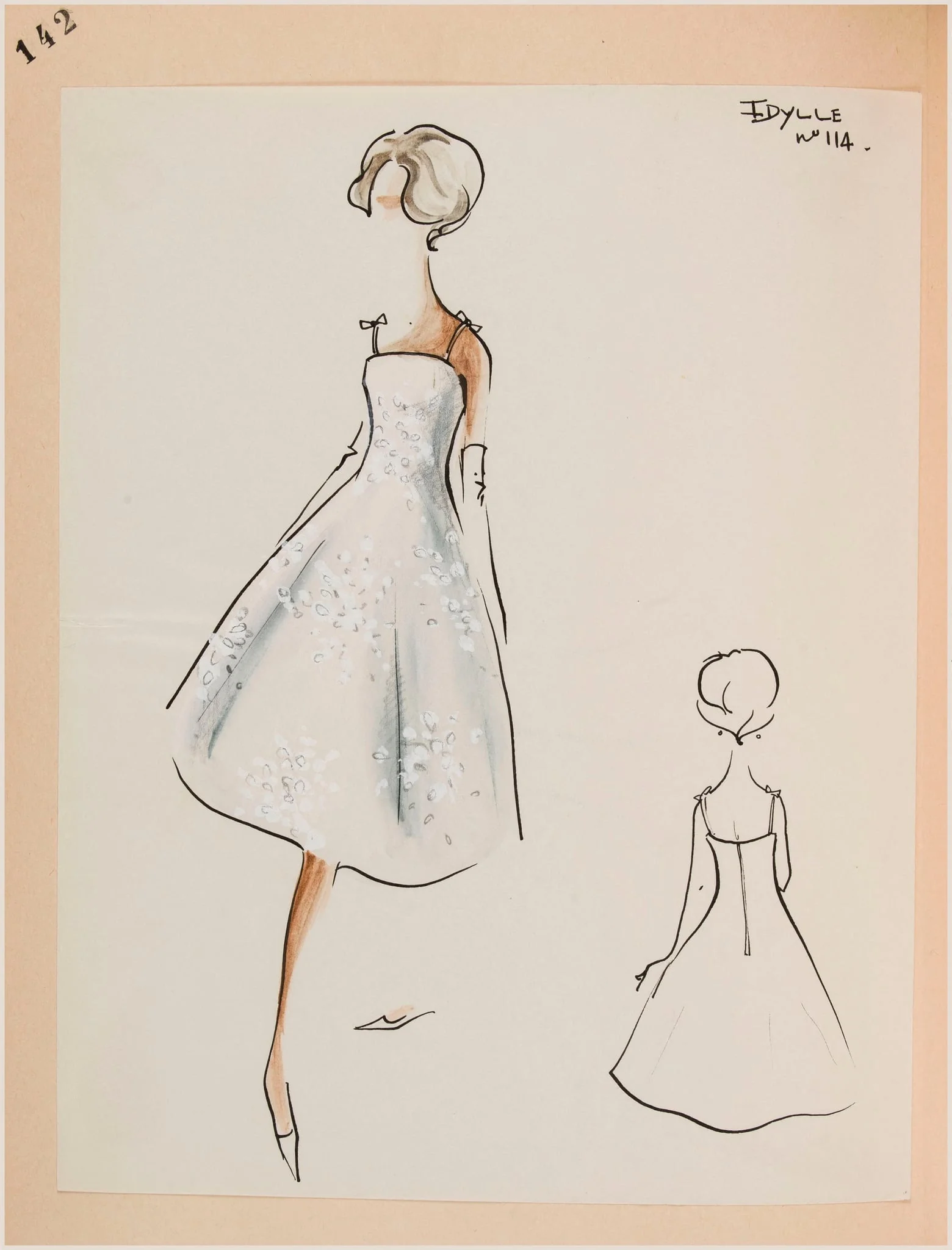 Idylle, by Carven, 1963