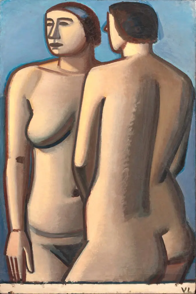 Two Female Nudes