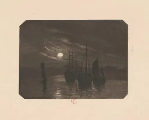 A Moonlit Harbor