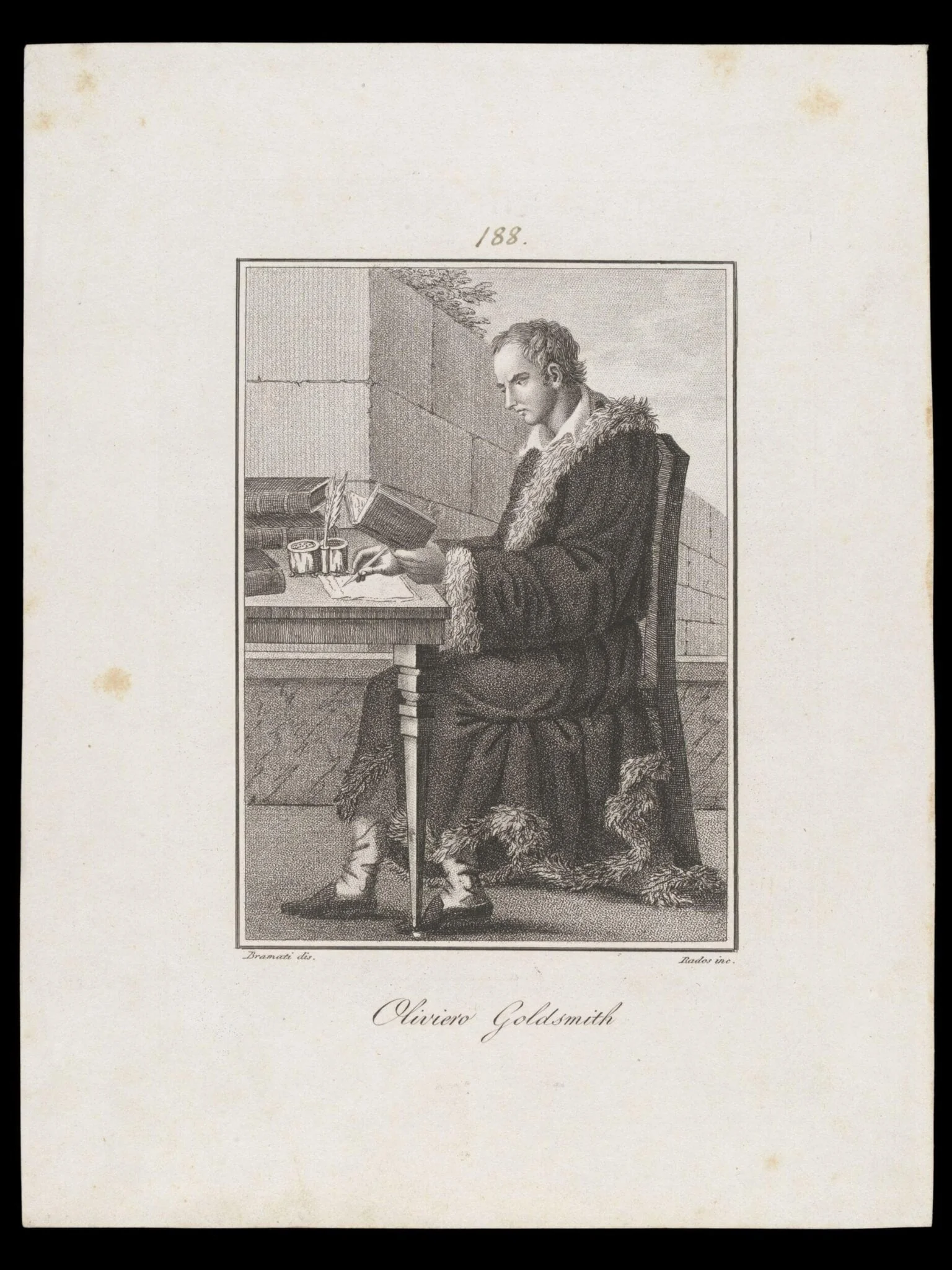 H Beard Print Collection, by Antonio Bramati, 1850