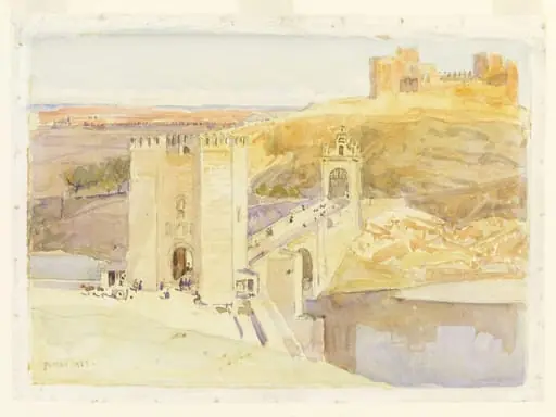 The Bridge of Alcantara at Toledo