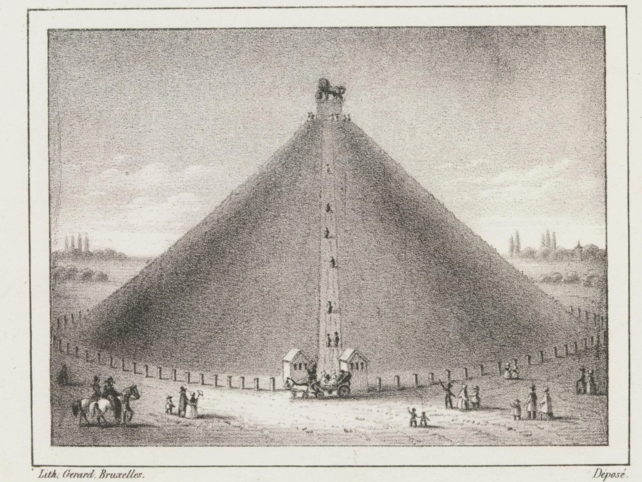 Souvenirs de Waterloo, by Gérard, 1842