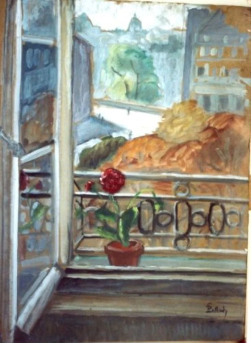 Peisaj stradal (Paris), by Theodor Pallady, unspecified