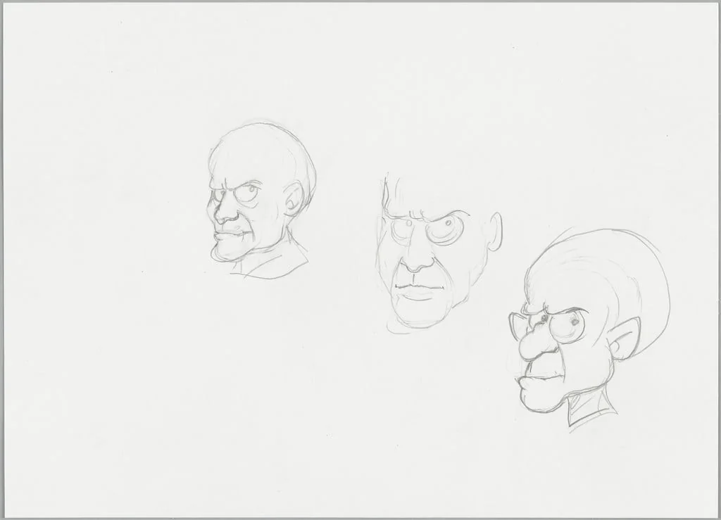 Untitled, by Maurizio Cattelan, graphite, 1998