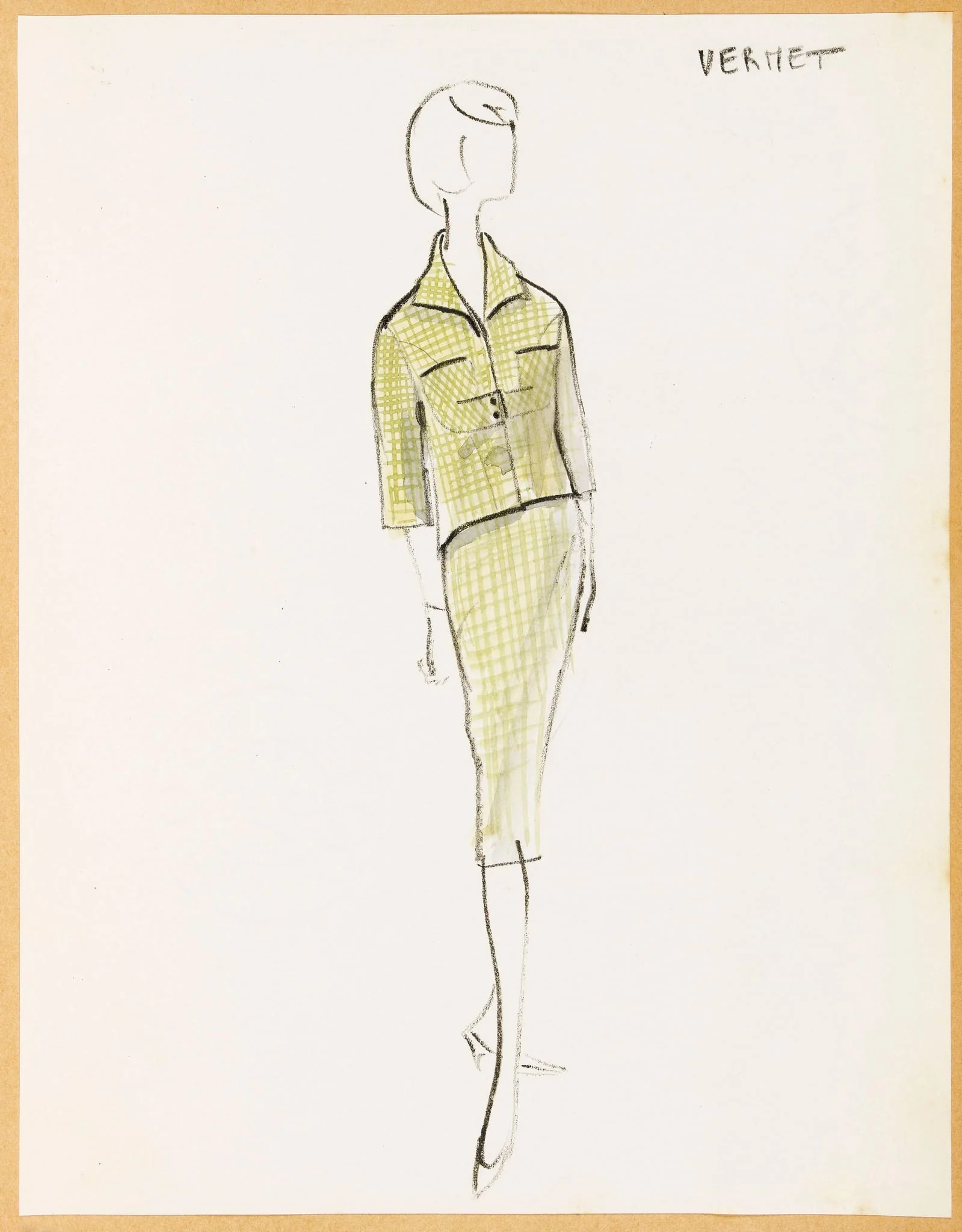 Vernet, by Marie-Louise Carven, 1957