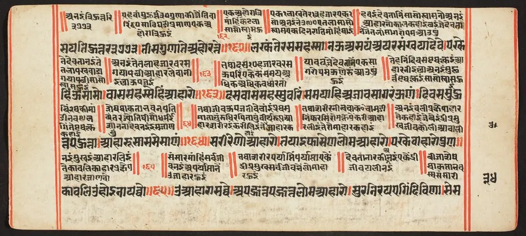 Tantric Manuscript, "Sangrahani Sutra"