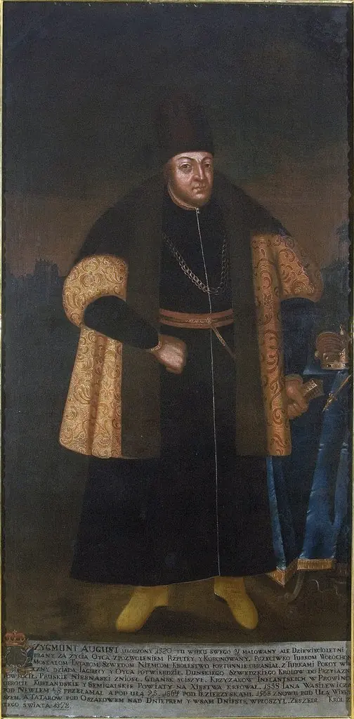 Portrait of king Sigismund II Augustus (1520–1572)