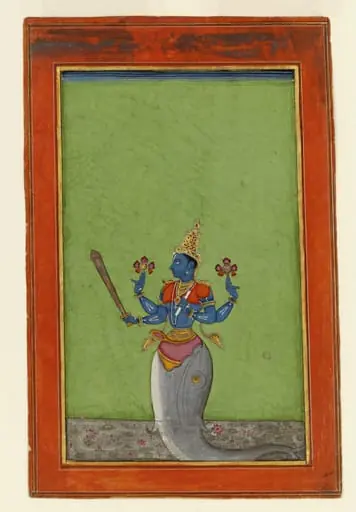 Matsya, the first avatar of Vishnu