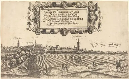 View of Nuremberg from the West [right section]