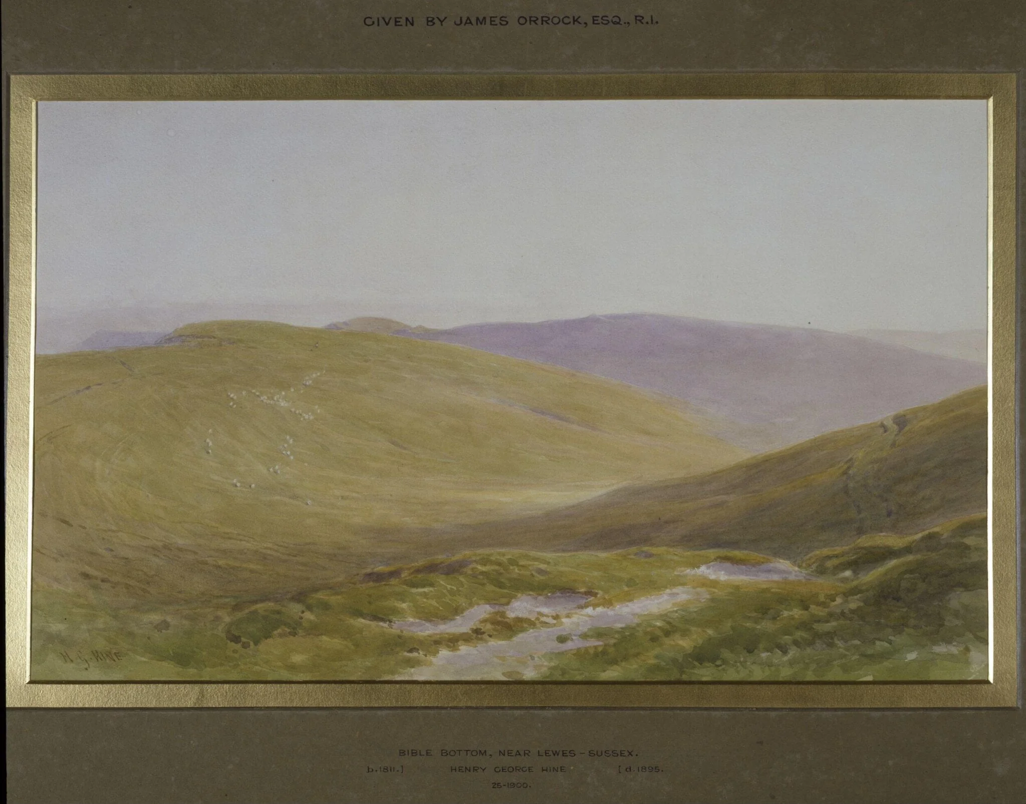 Bible Bottom in the Malling Hills, near Lewes