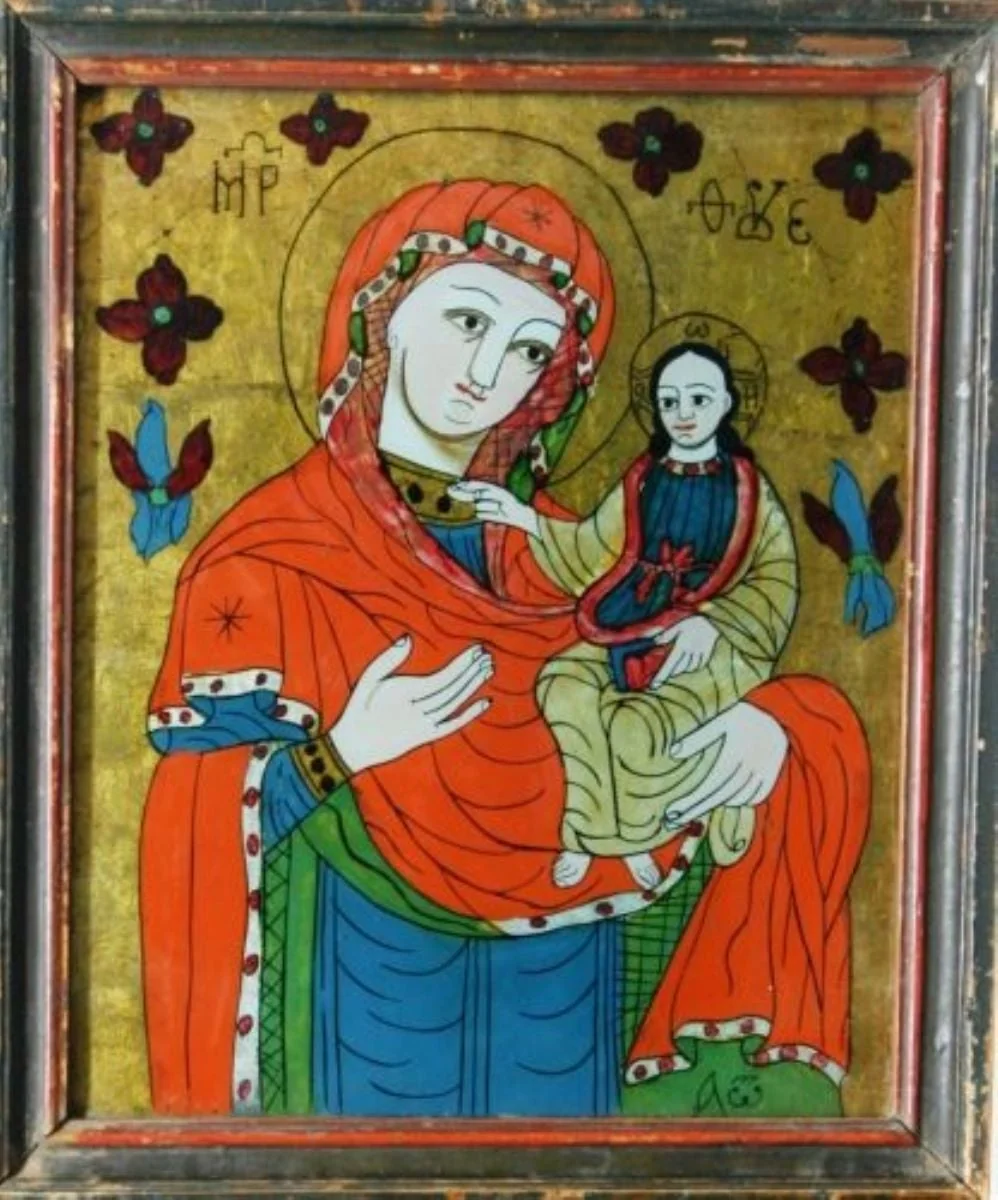 Maica Domnului cu Pruncul, by Unknown, 1800