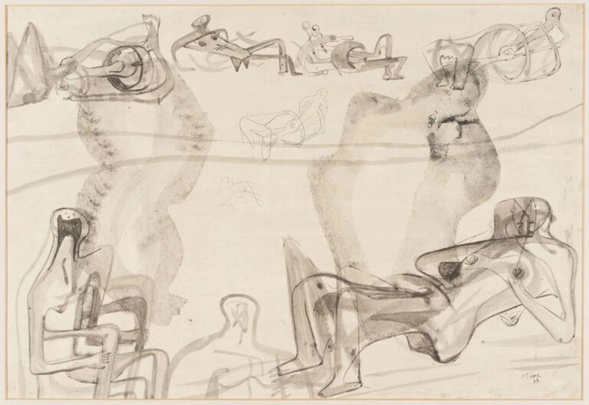 Drawing for Metal Sculpture