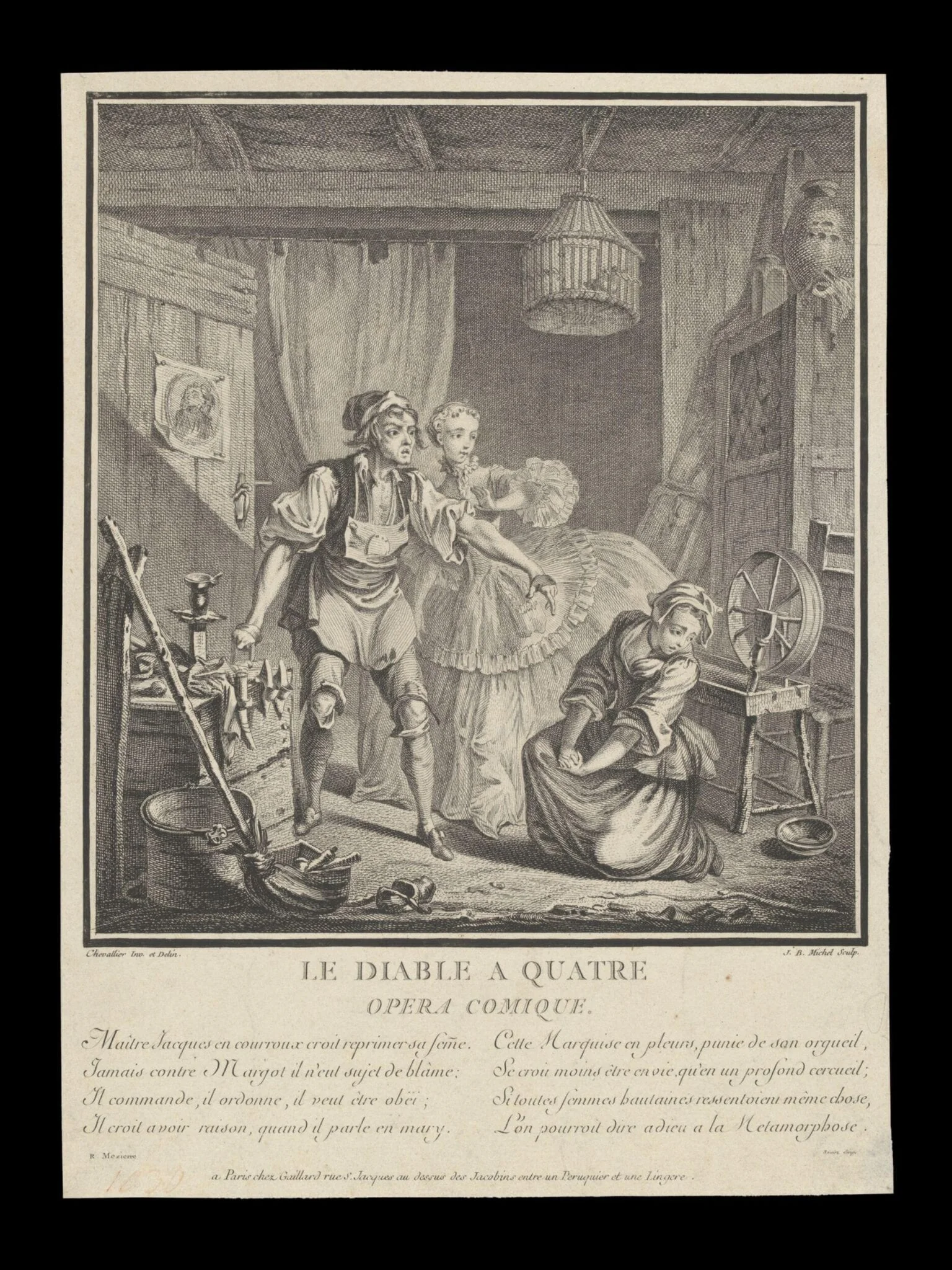 H Beard Print Collection, by Nicolas Chevallier, 1850