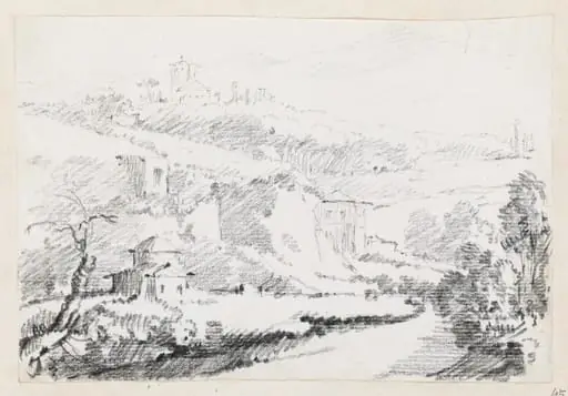 Landscape in the Alban Hills