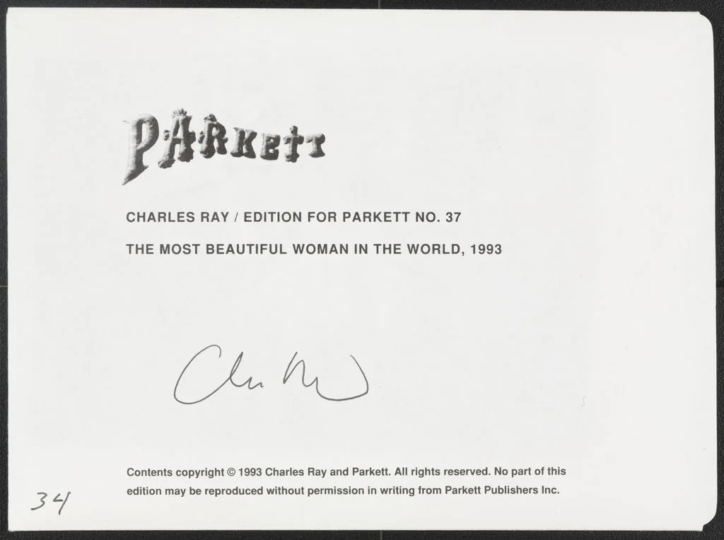 Untitled, by Charles Ray, paint, 1993