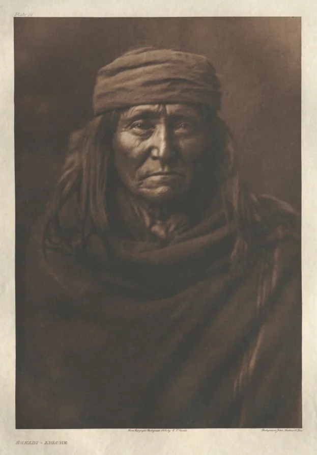 Portfolio I, Plate 16: Eskadi-Apache, by Edward S. Curtis, 1903