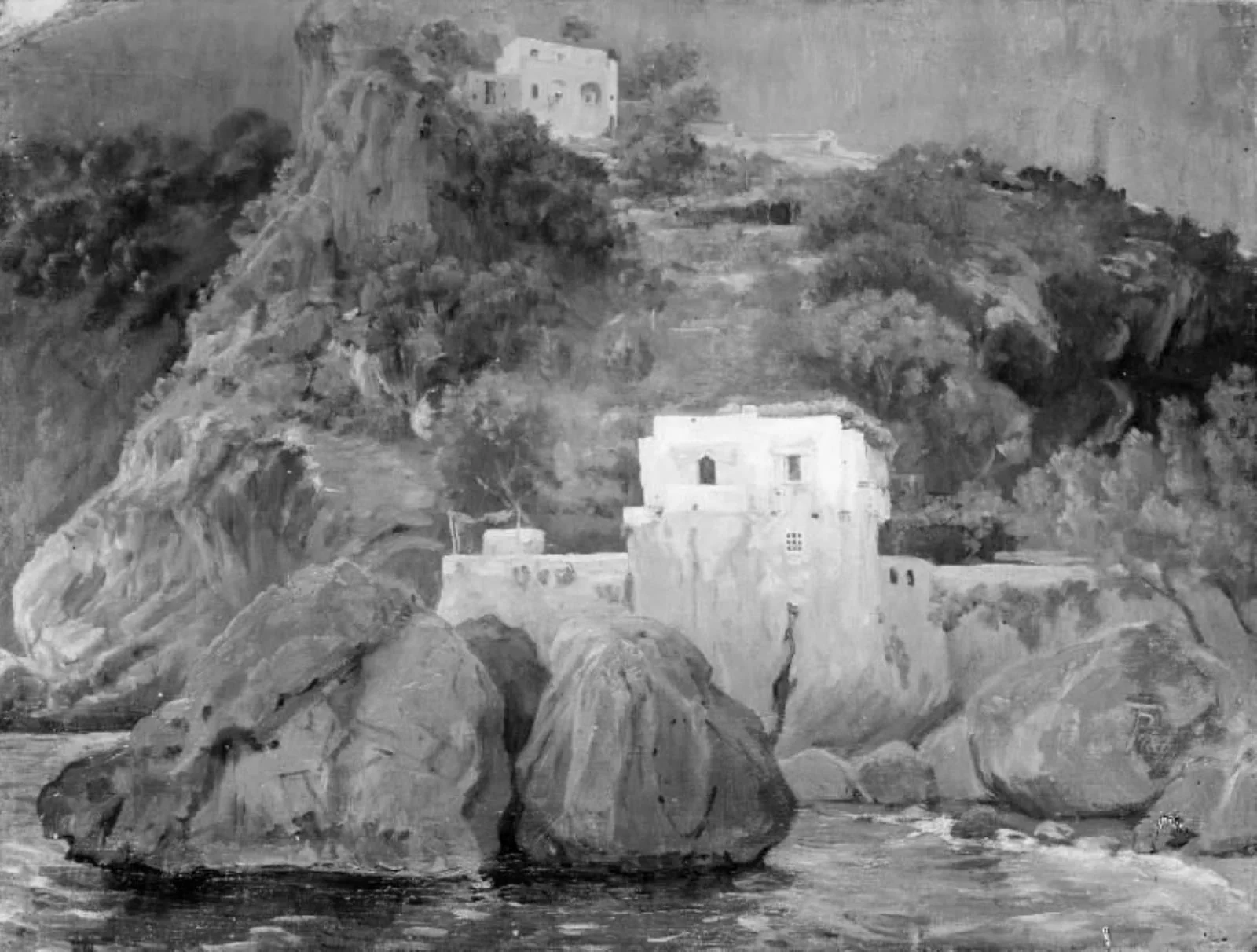 A coastline. Amalfi, Italy, by Unknown, 1878