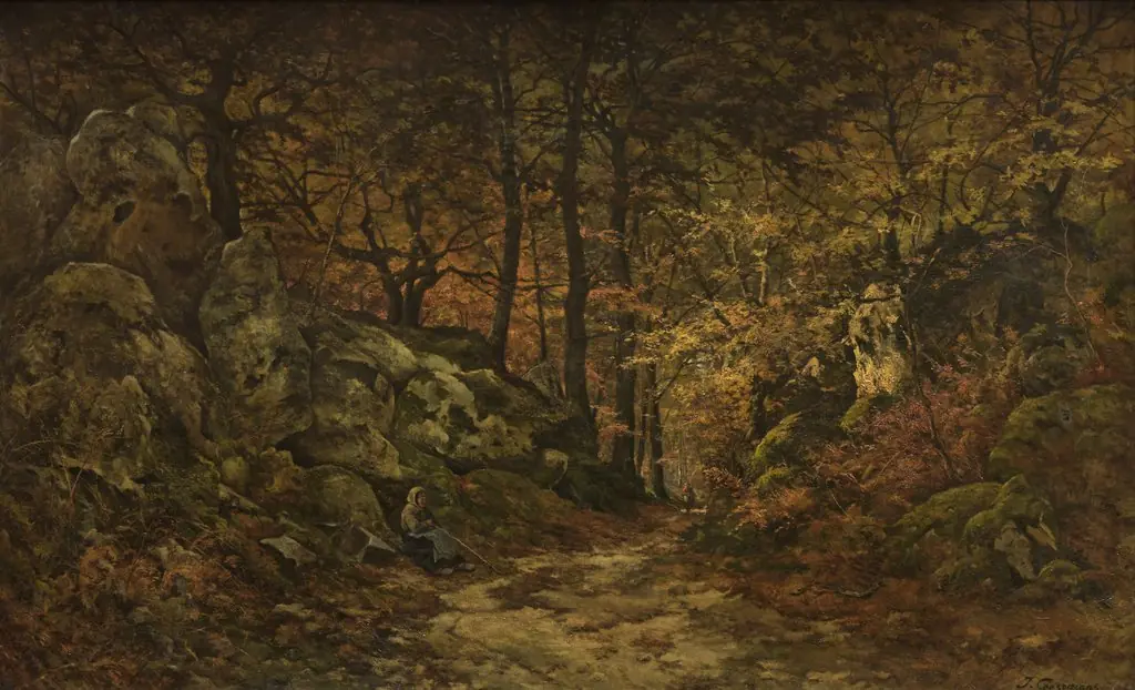 The Gorge aux Loups in Fontainebleau