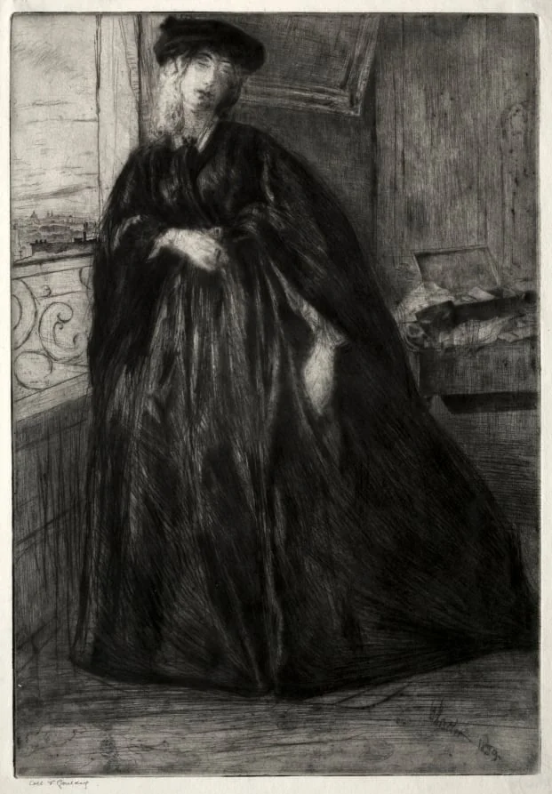 Finette, by James McNeill Whistler, 1859