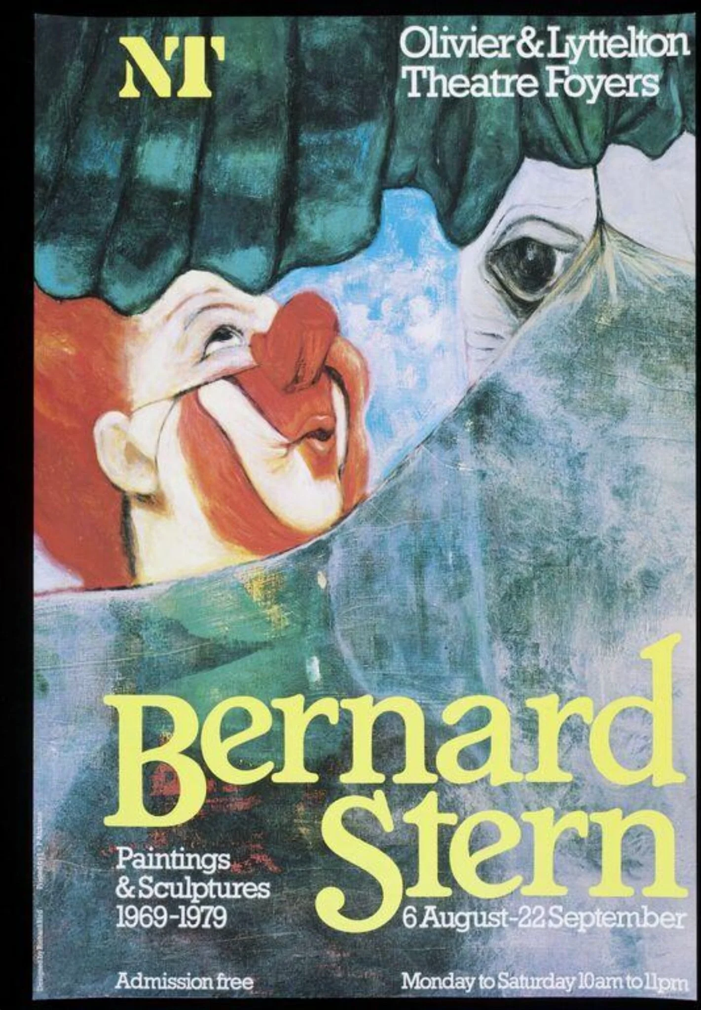 Bernard Stern paintings and Sculptures 1969-1979, by Richard Bird, 1979