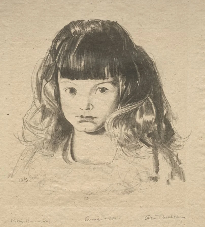 Anne 1921, by George Bellows, 1923