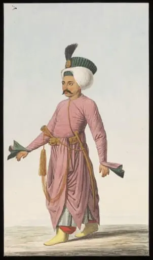 Çuhada aga, or footman