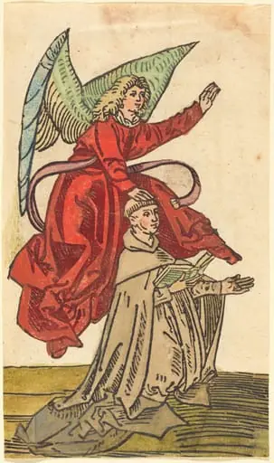 A Monk with an Angel