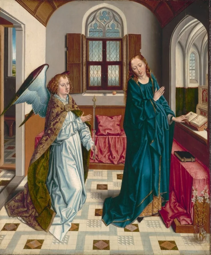 The Annunciation, by Aelbrecht Bouts, unspecified, 1480