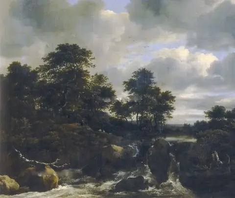 Landscape with a Waterfall