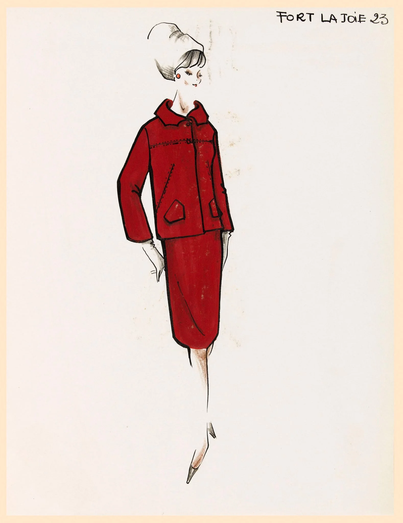 Fort la joie, by Marie-Louise Carven, 1962