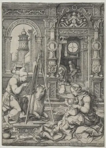 St. Luke Painting the Virgin