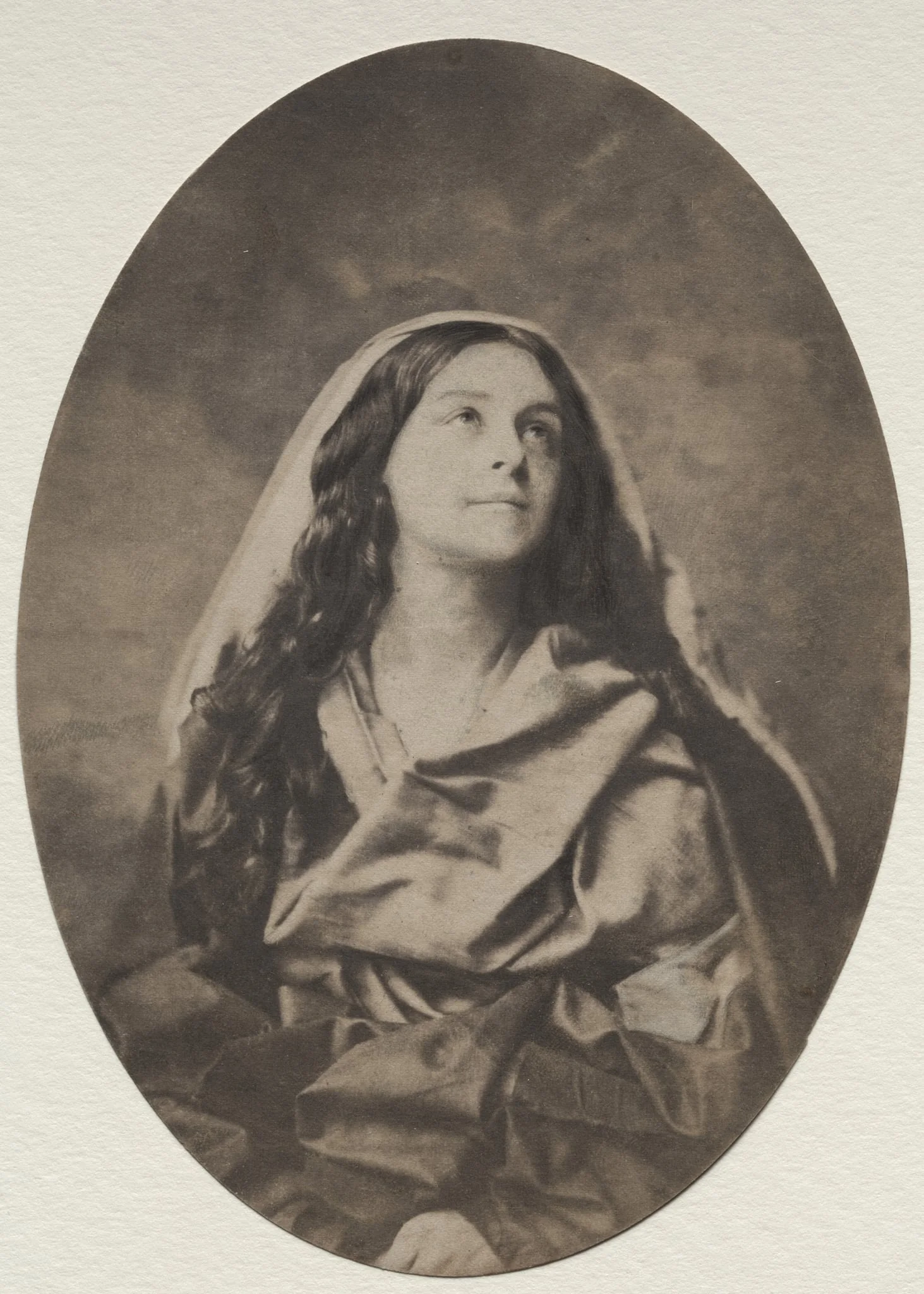Allegorical Study of a Woman, by Harrison(?), 1854